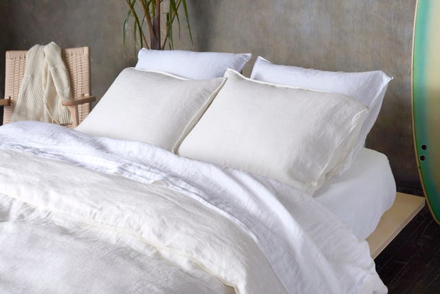 Brooklinen's Popular Linen Core Sheets Are Back in Stock