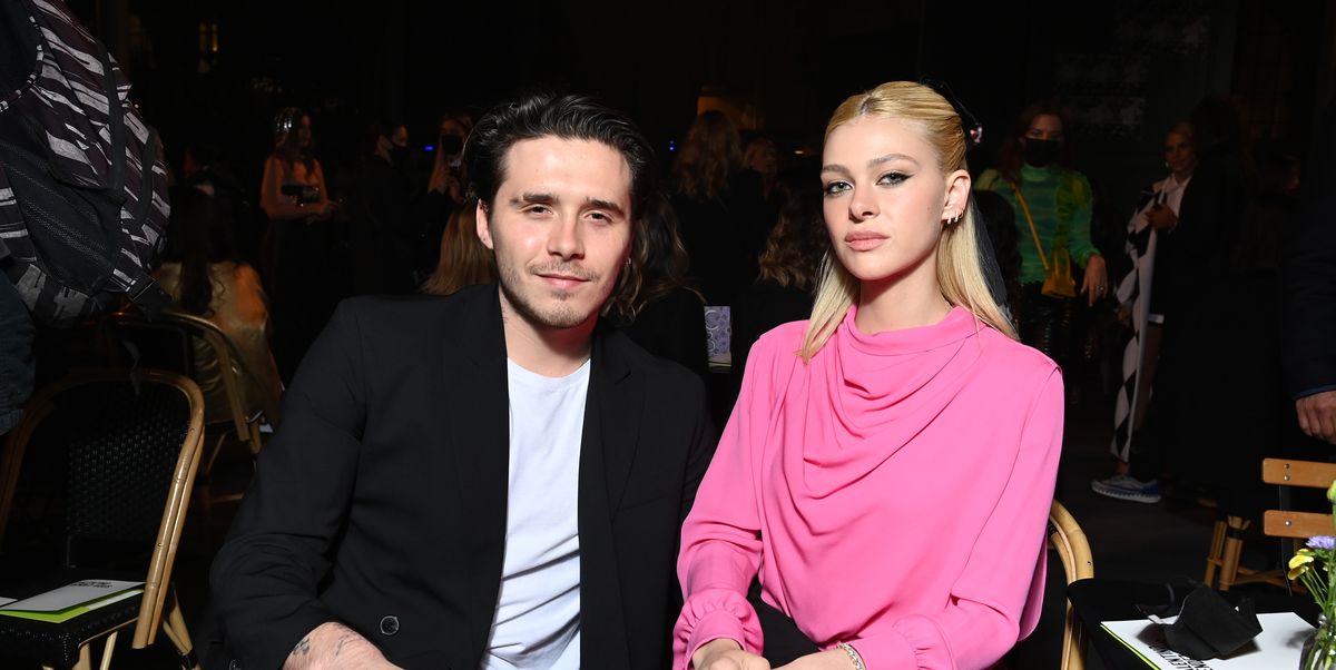 Nicola Peltz and Brooklyn Beckham attend an after-show party at Offsunset in  West Hollywood, California