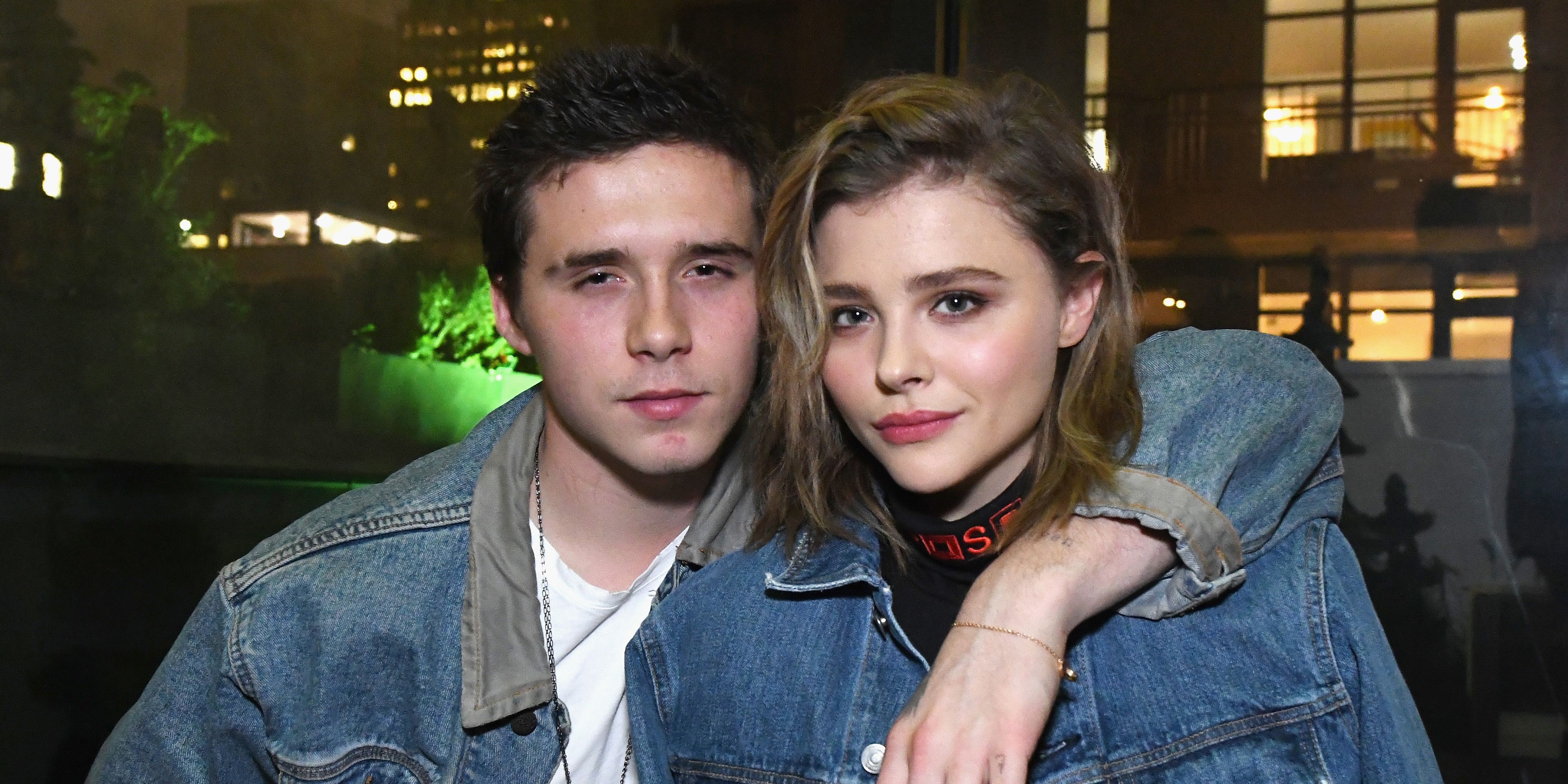 Brooklyn Beckham Chloe Grace Moretz Kissing Instagram