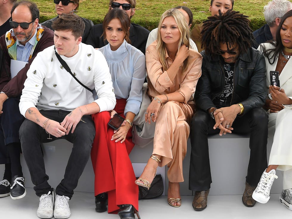 Kate Moss, Victoria Beckham and more support Kim Jones at his first ...