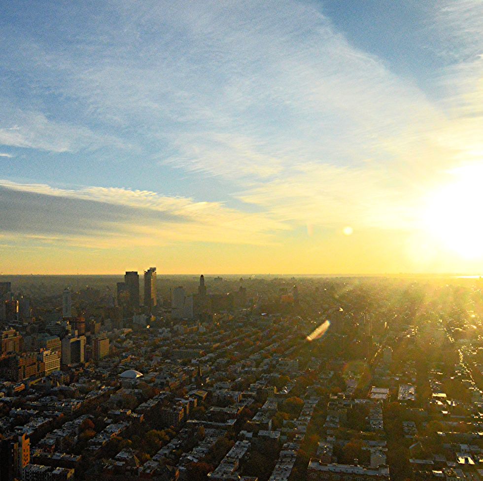 Brooklyn New York at sunrise