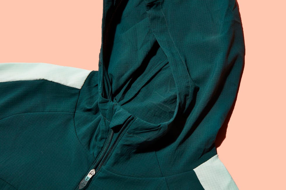 Clothing, Green, Turquoise, Outerwear, Sleeve, Jacket, Dress, Trousers, Coat, Satin, 