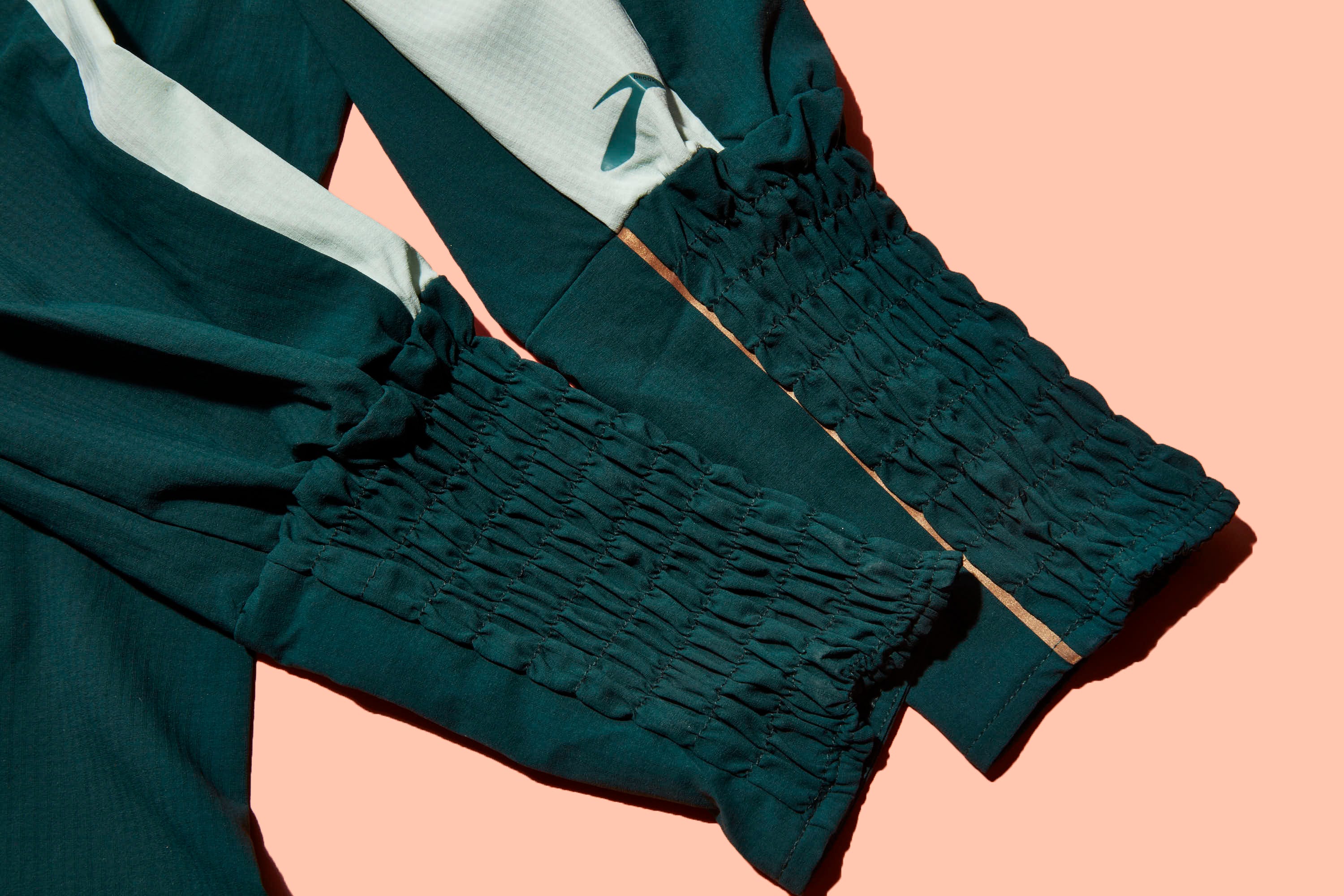Clothing, Green, Outerwear, Teal, Jacket, Turquoise, Sleeve, Hood, Coat, 