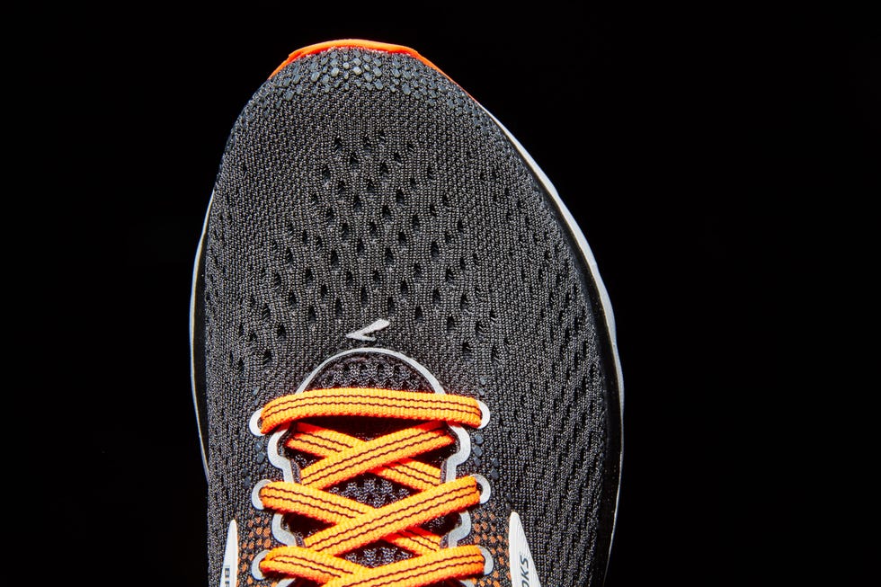 Footwear, Orange, Shoe, Sneakers, Athletic shoe, 