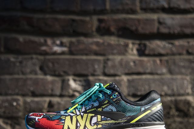 Brooks NYC Pop Art Ghost 11 - Special Edition NYC Marathon Shoes