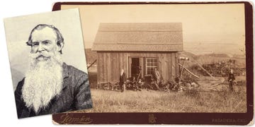 john brown and owen brown's cabin