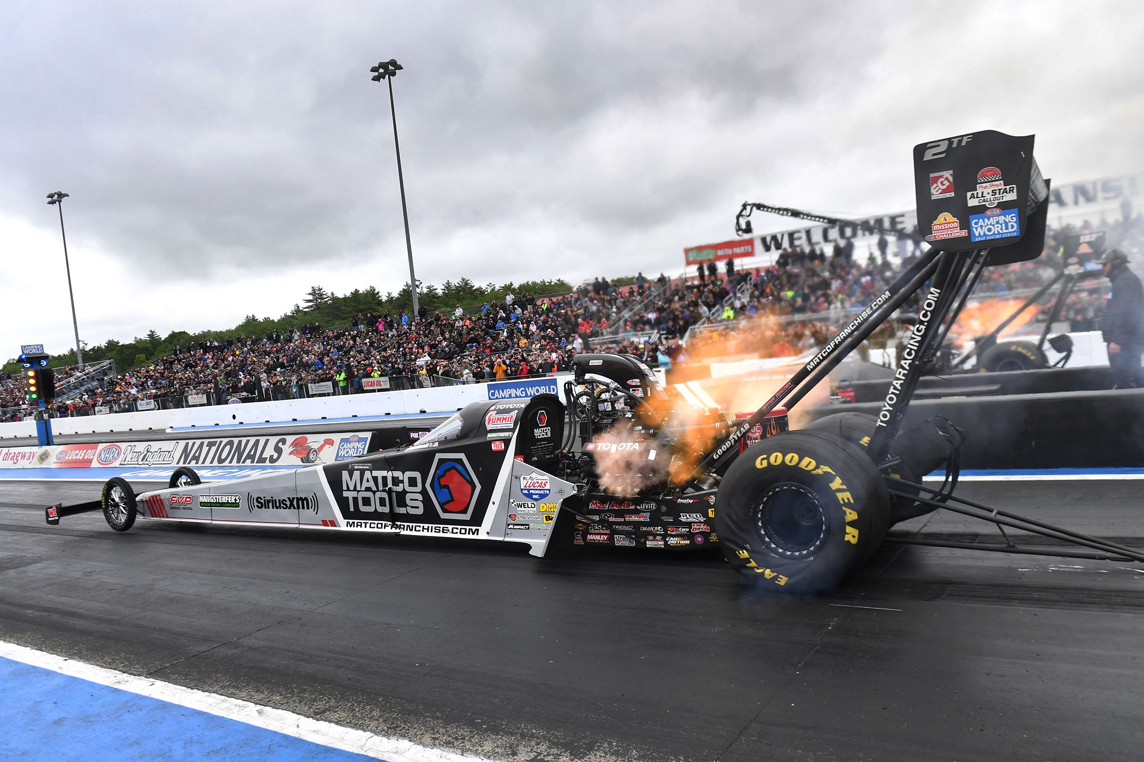 Antron Brown clinches third NHRA Top Fuel championship
