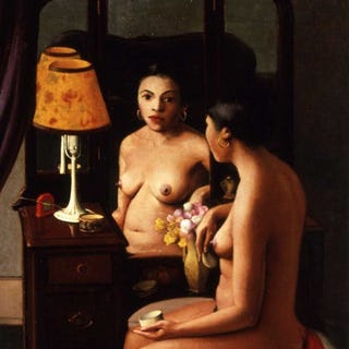 brown girl after the bath, archibald j motely  jr
