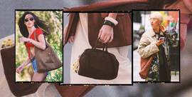 brown suede bag trend