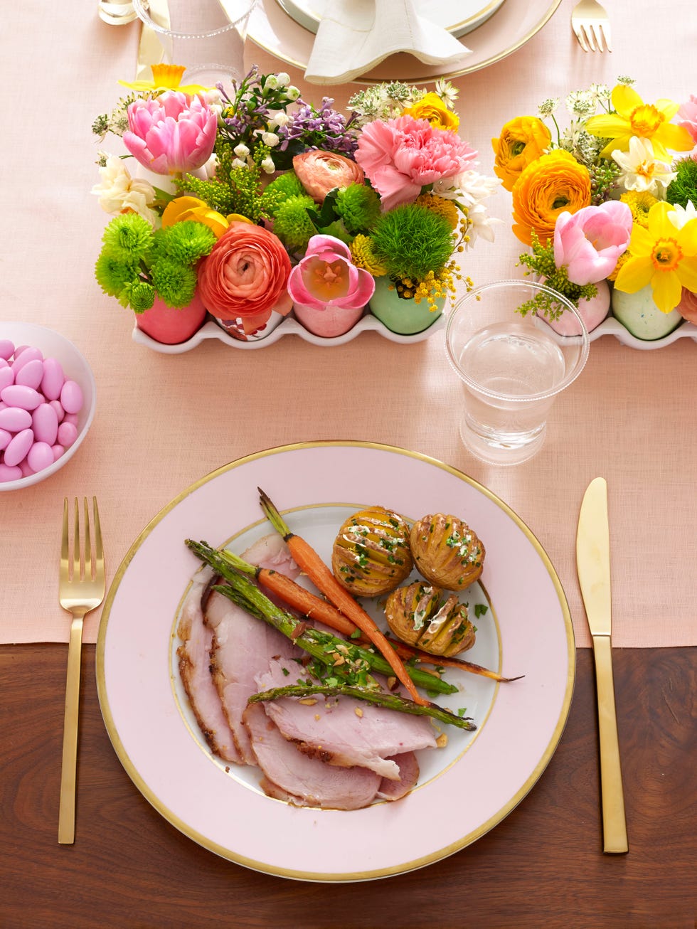 brown sugar and mustard glazed ham
