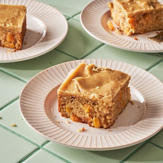 Buttermilk Sheet Cake with Caramel Icing - Spicy Southern Kitchen