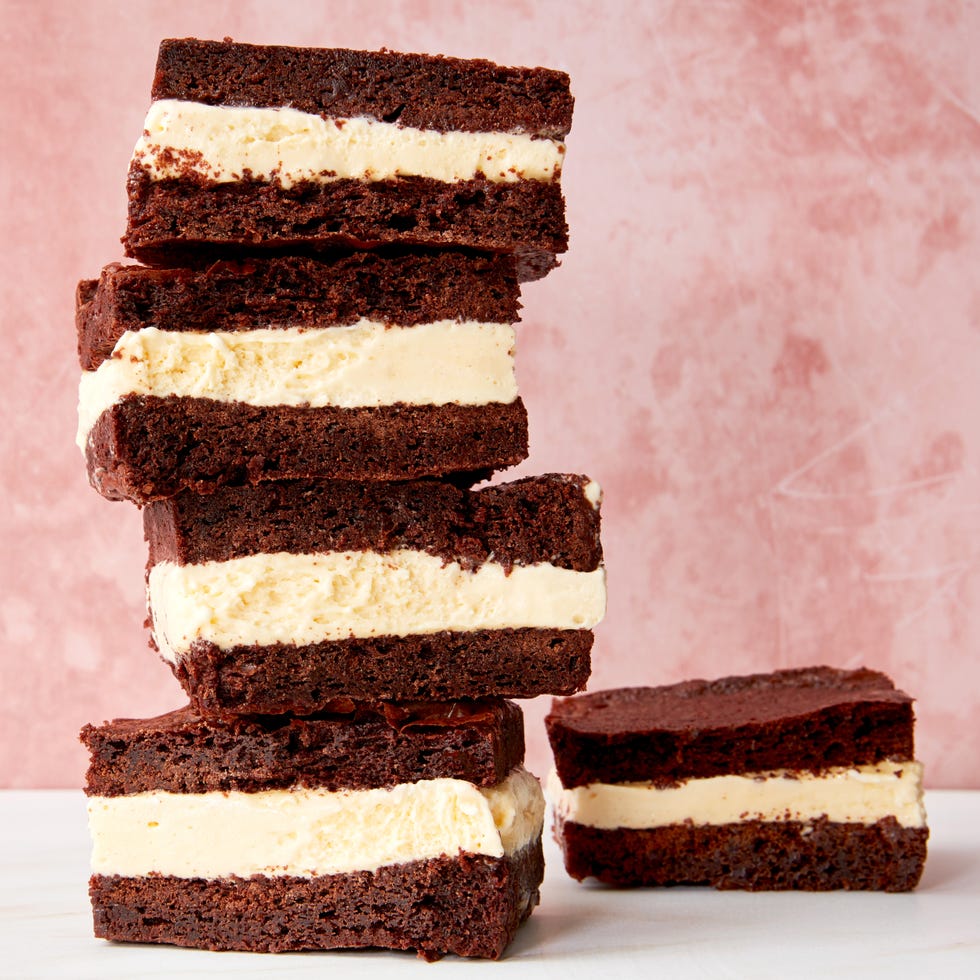 brownie ice cream sandwiches