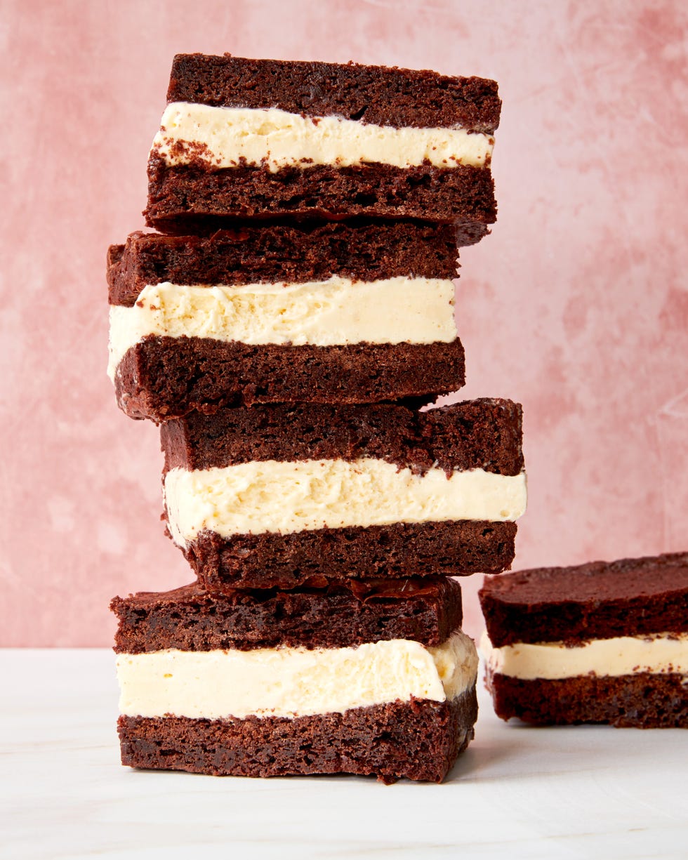 brownie ice cream sandwiches