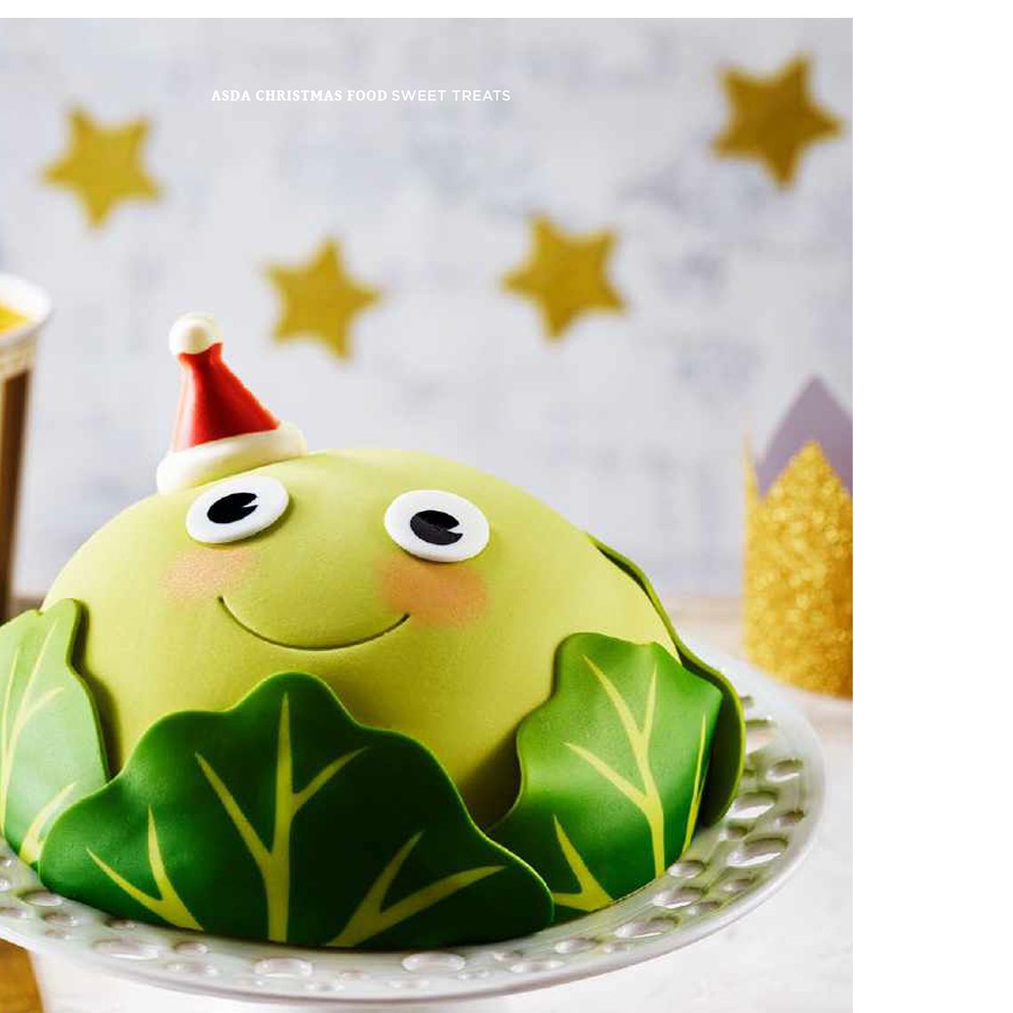 asda christmas brussel sprout cake