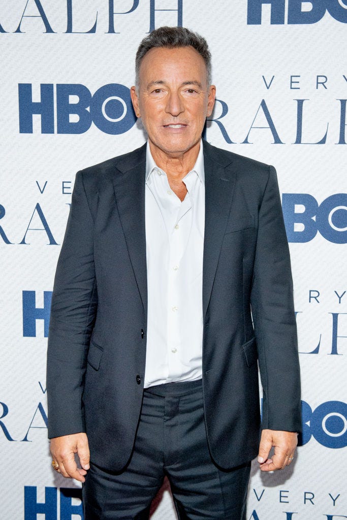 Bruce Springsteen attends HBO's Very Ralph World Premiere at the Metropolitan Museum of Art in New York City on October 23, 2019