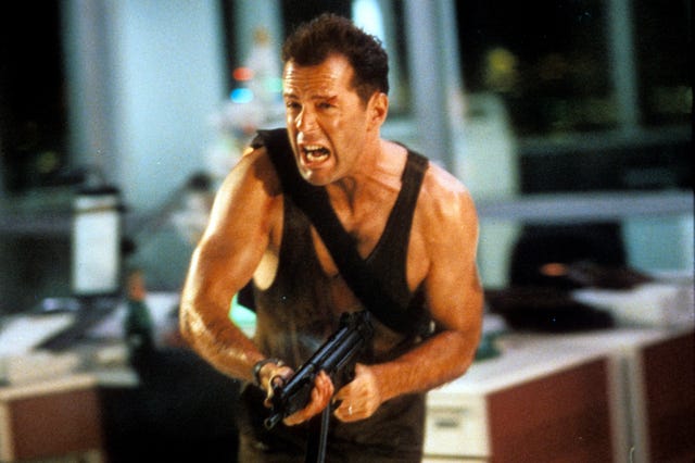 bruce willis in 'die hard'