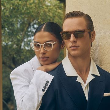 a man and a woman wearing sunglasses