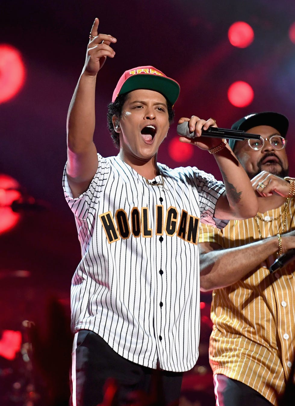 los angeles, ca june 25 bruno mars performs onstage at 2017 bet awards at microsoft theater on june 25, 2017 in los angeles, california photo by paras griffingetty images for bet