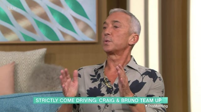 bruno tonioli on this morning