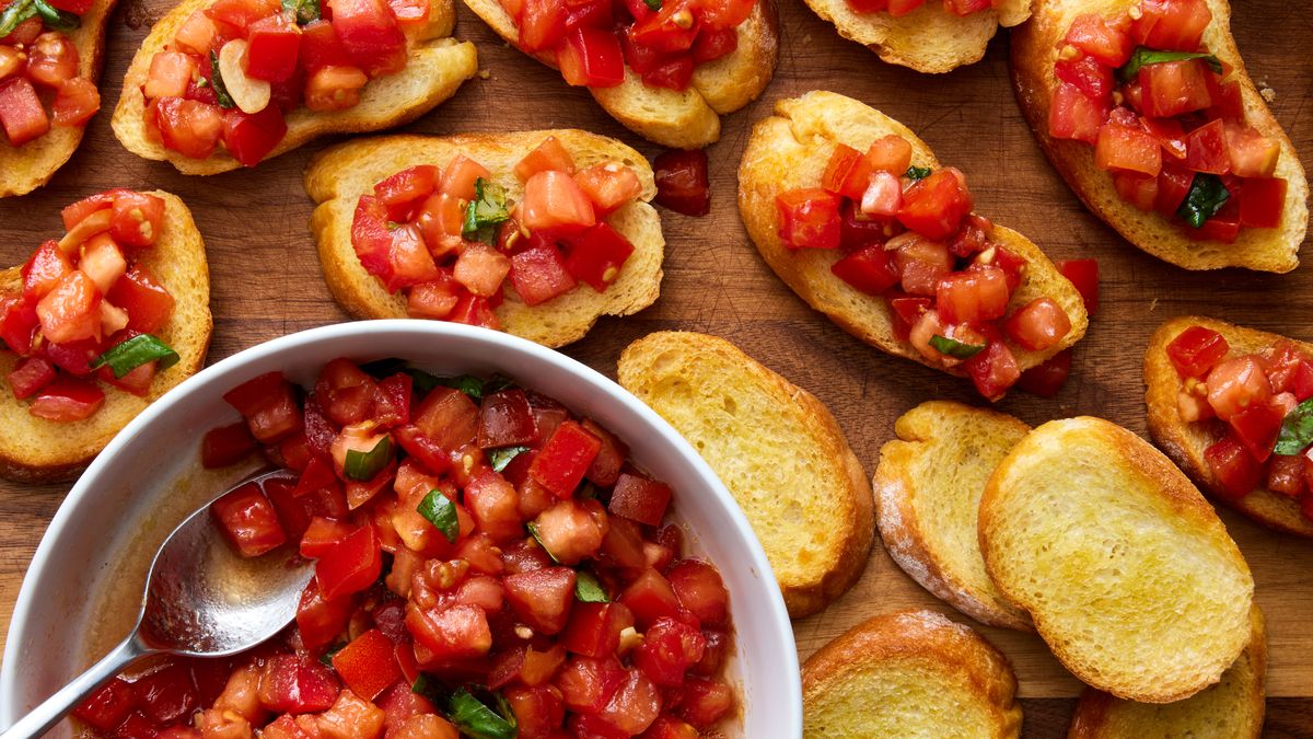 preview for This Hack To The Perfect Bruschetta Is Life-Changing