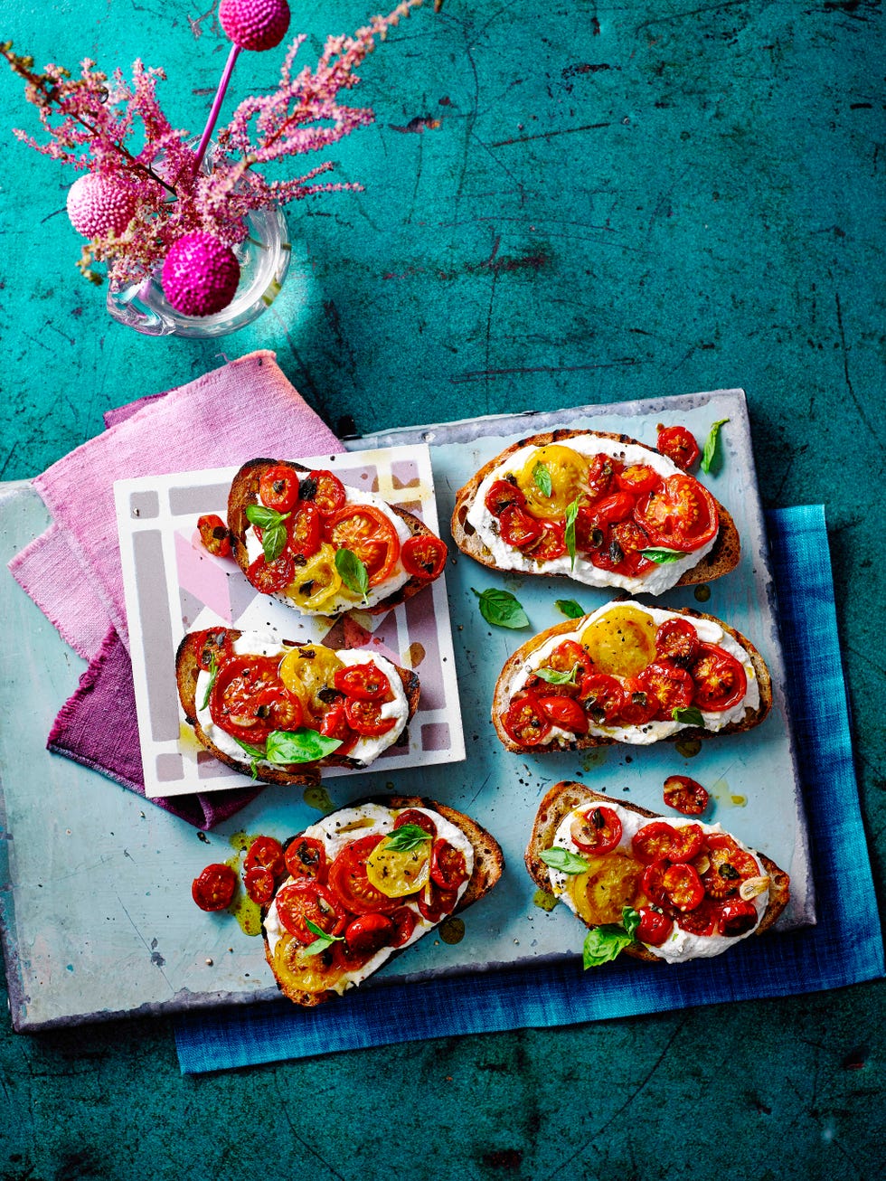 macadamia bruschetta
