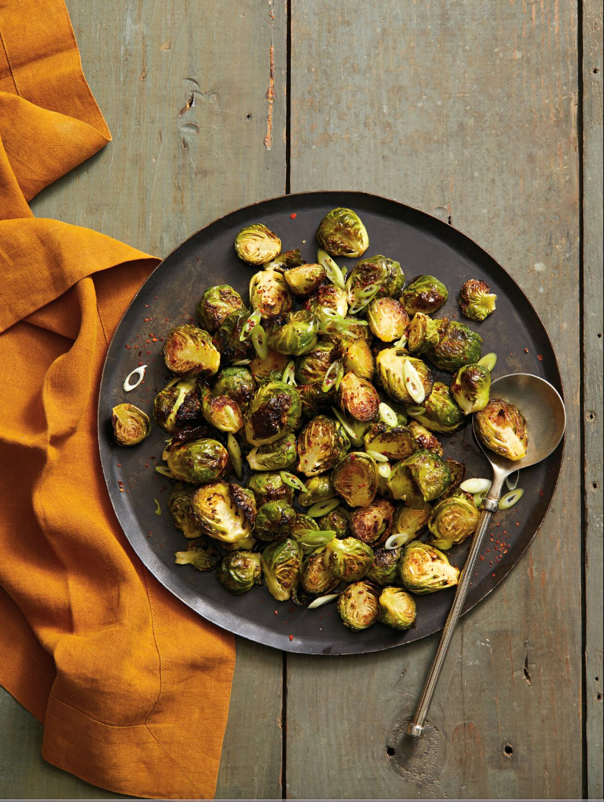 air fryer brussels sprouts