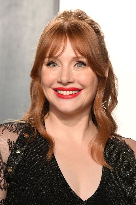 bryce dallas howard red hair with highlights