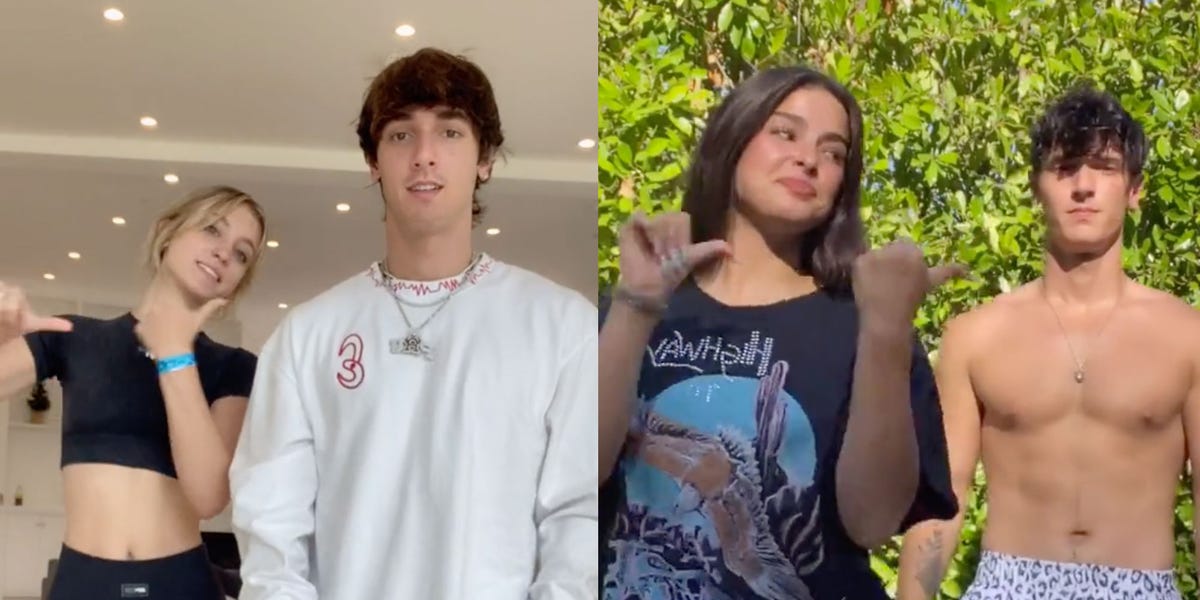 Is Bryce Hall Dating Riley Hubatka? - Bryce Hall TikTok Dance With Riley  Hubatka