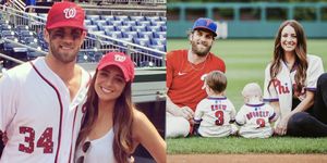 who is bryce harper wife, kayla varner all about the phillies star's marriage and kids