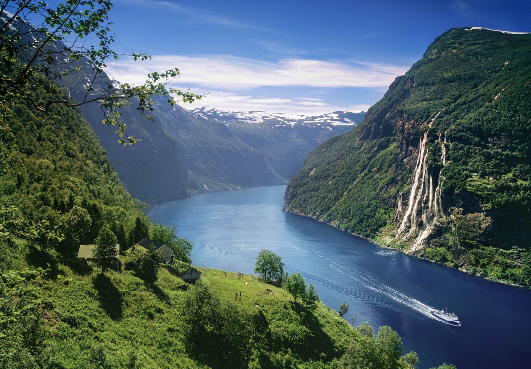 HetGeirangerfjord is Unesco Werelderfgoed