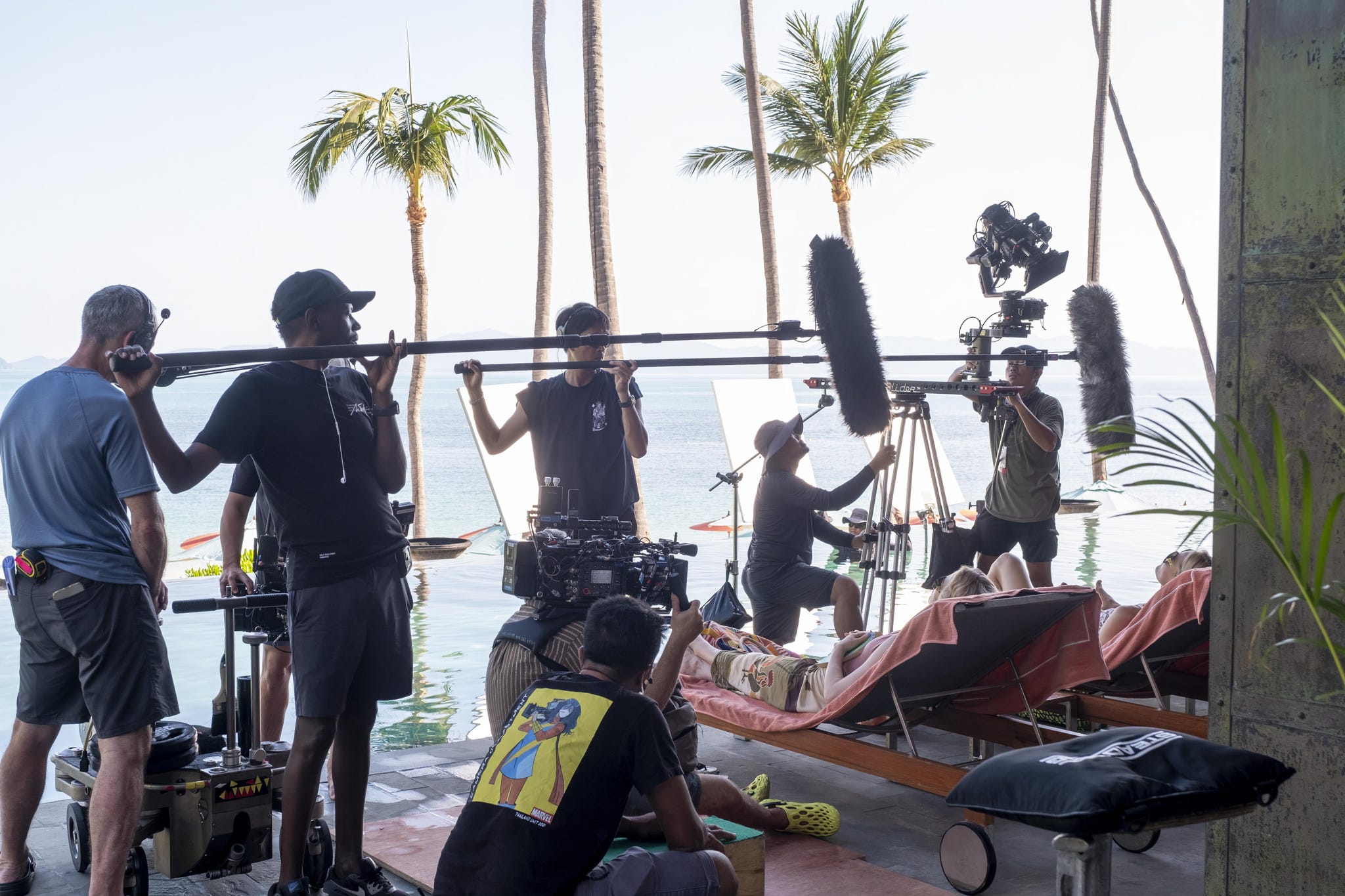 behind the scenes of the white lotus series 3 episode 6