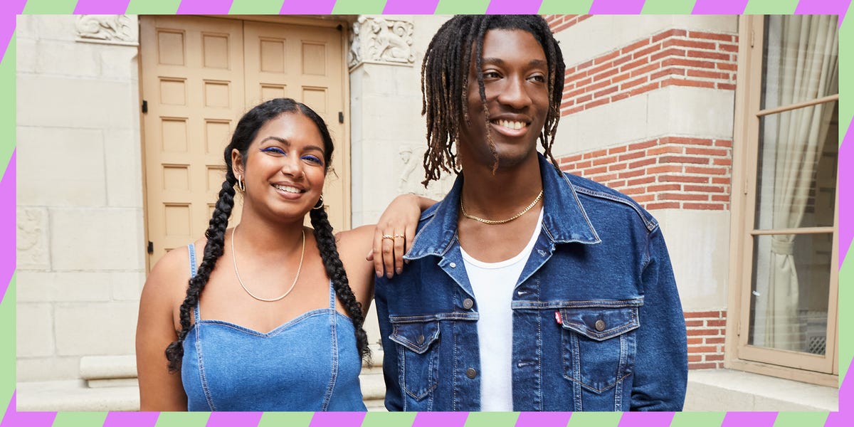 a man and woman posing for a picture