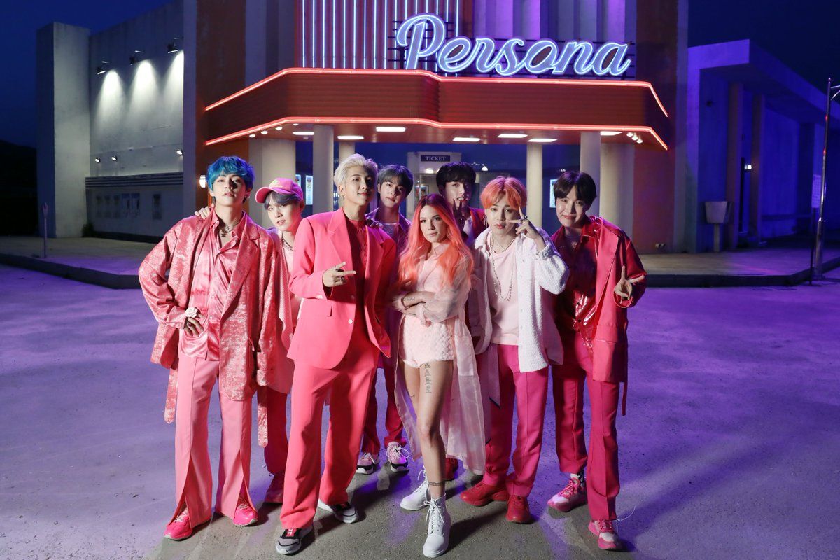 BTS and Halsey 'Boy With Luv' Lyrics in English - New BTS and Halsey Music Video