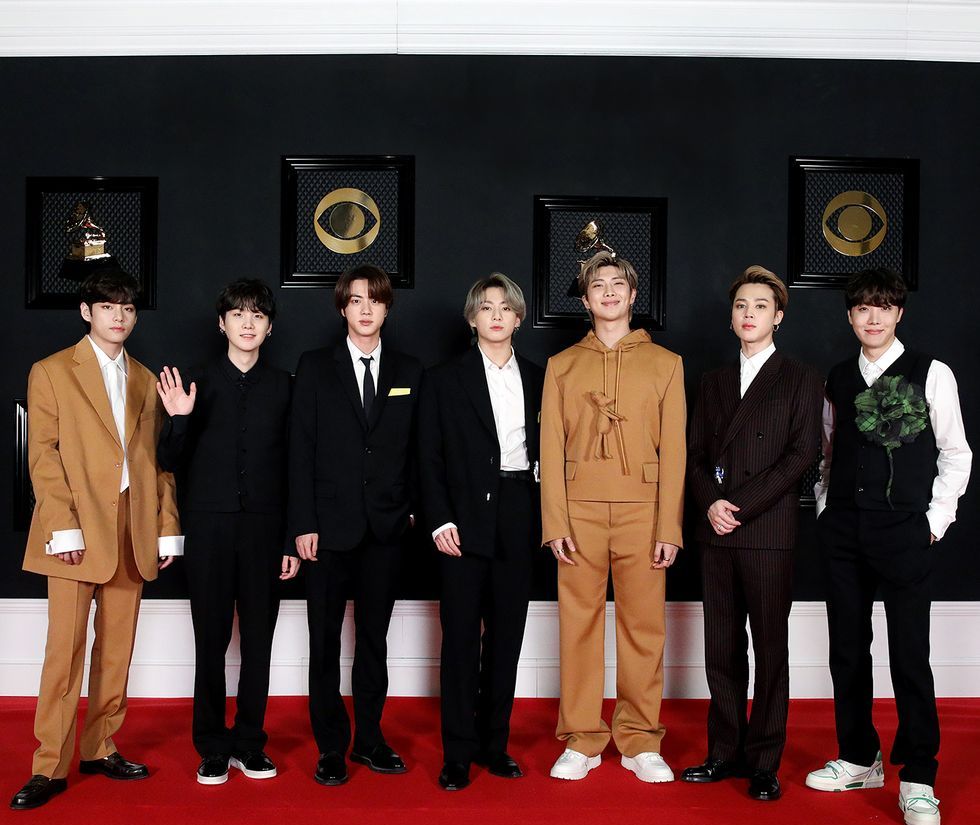 BTS Wore Louis Vuitton, Givenchy & Tailorable At The 2021 AMAs