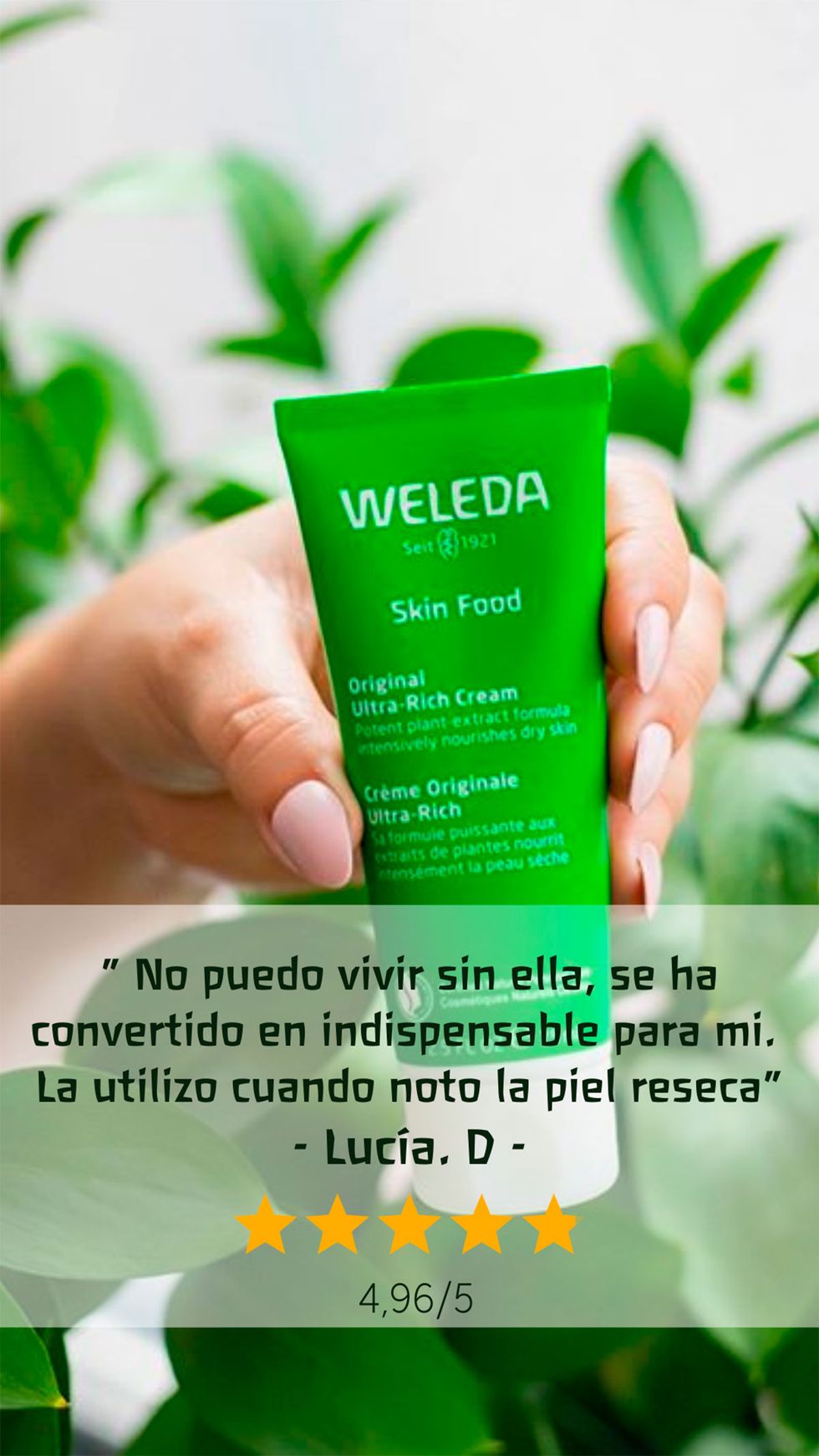 Crema Skin Food de Plantas Medicinales 30ml Weleda