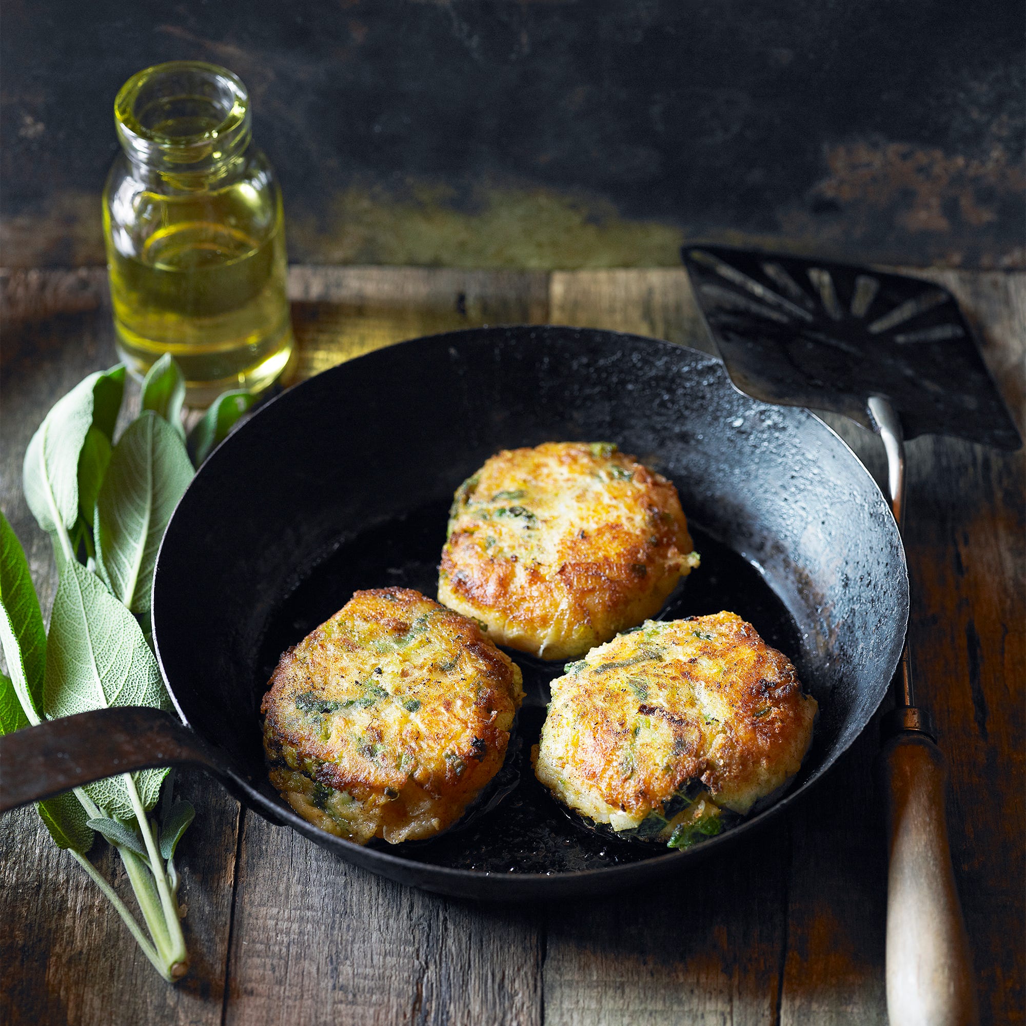 Sweet Potato Bubble And Squeak Cakes Recipe