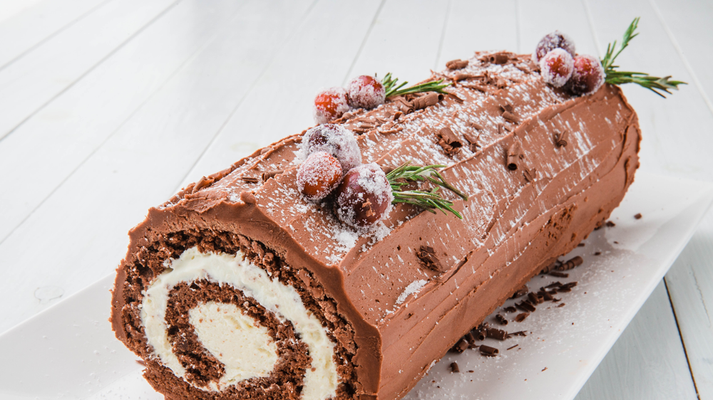 How Yule Log Cakes Became A Christmas Tradition