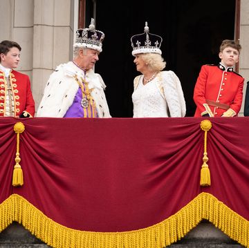 london, england may 06 king charles iii and queen camilla on the balcony of buckingham palace, london, following the coronation on may 06, 2023 in london, england the coronation of charles iii and his wife, camilla, as king and queen of the united kingdom of great britain and northern ireland, and the other commonwealth realms takes place at westminster abbey today charles acceded to the throne on 8 september 2022, upon the death of his mother, elizabeth ii photo by stefan rousseau wpa poolgetty images