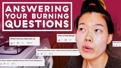 preview for June Answers Your Most Burning Budget Eats Questions | Delish