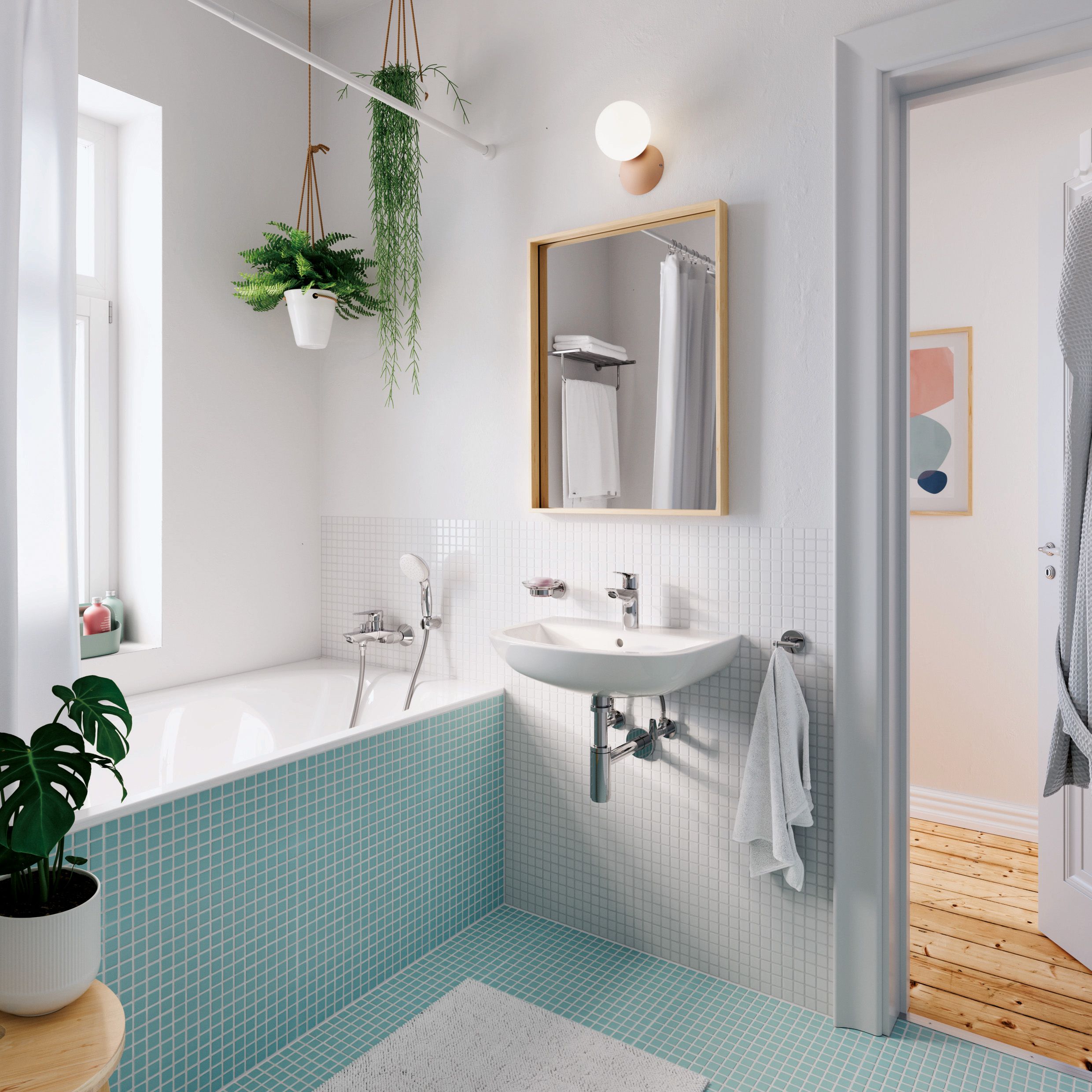 20 Small Bathroom Ideas on a Budget