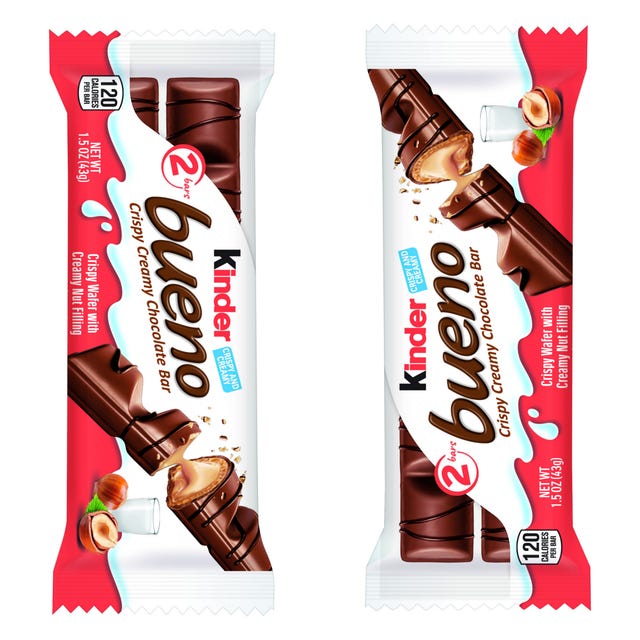 The Kinder Bueno Bar Is Coming To The United States This Fall