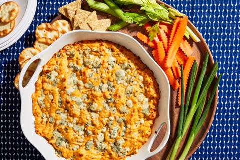 voraciously essentials buffalo chicken dip