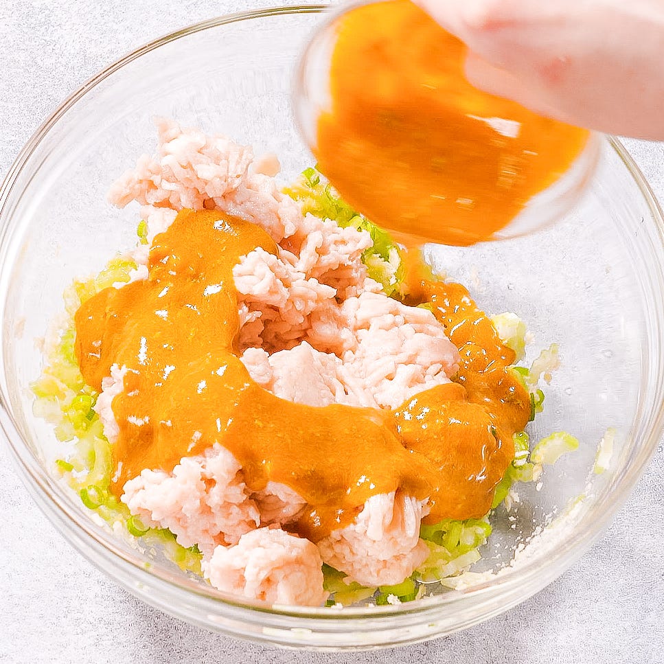 buffalo chicken meatballs