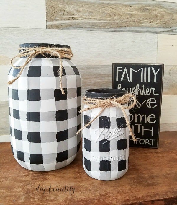 Painted Mason Jars: The Perfect DIY Valentine's Day Gift