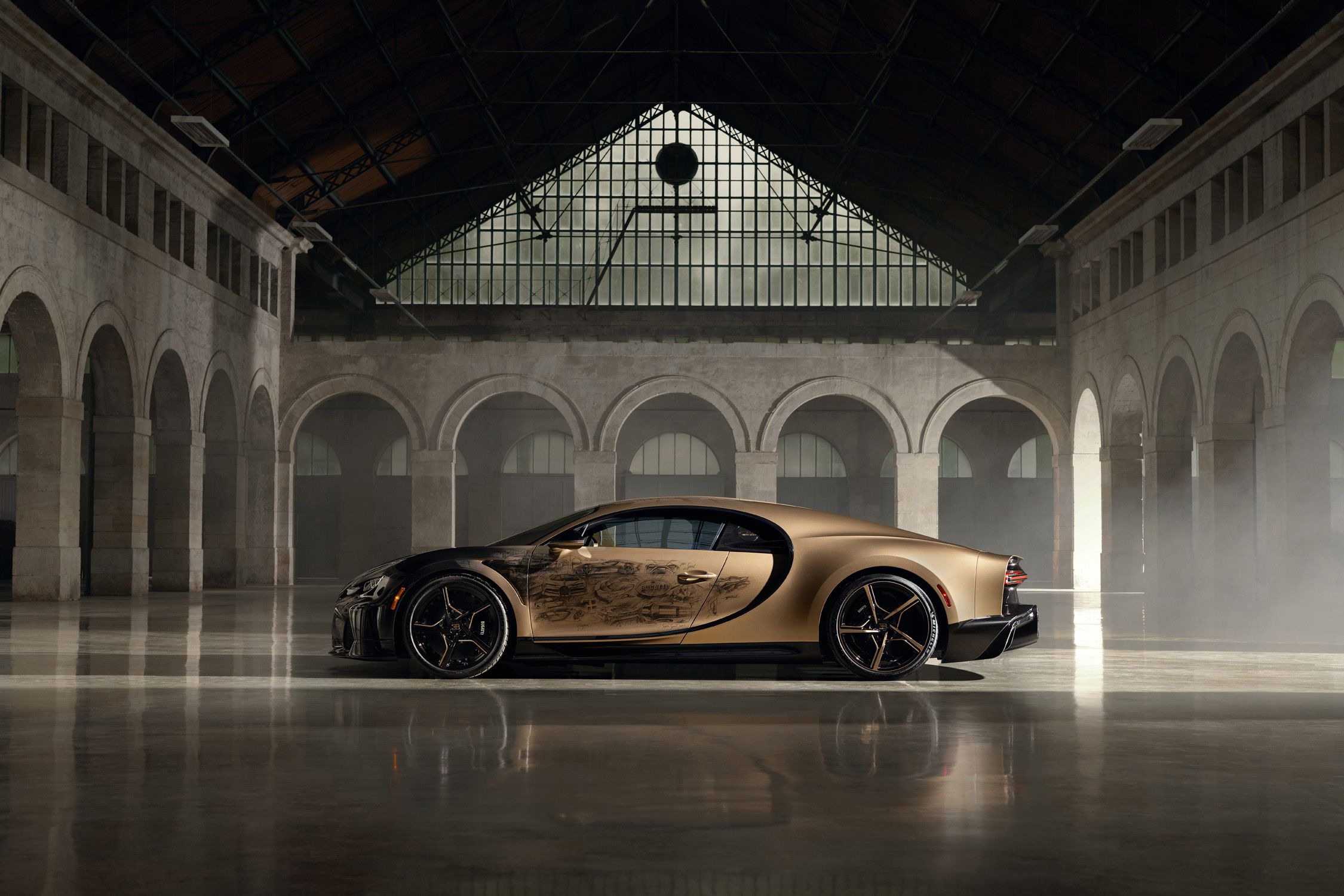 Bugatti Chiron Super Sport Golden Era Is a One-Off Masterpiece