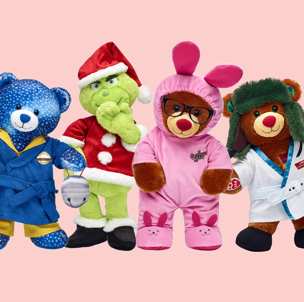 Build-a-Bear Christmas Movie Bears - Cousin Eddie, Ralphie, the Grinch, and  More