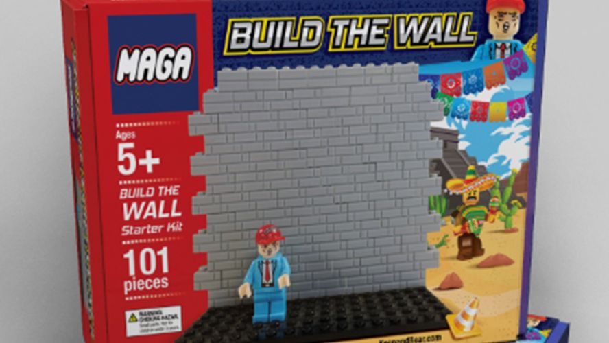 spand spontan fordel There Is a 'Build the Wall' Kids' Kit Complete With Trump Wearing a MAGA  Hard Hat