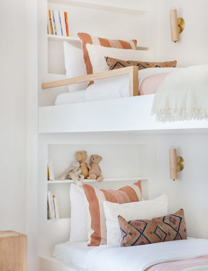 Bunk bed deals stuffed animal storage