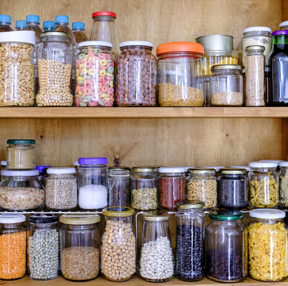 pantry organization ideas have a spot for backstock