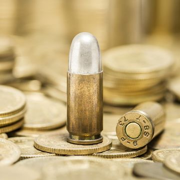 bullet and coins